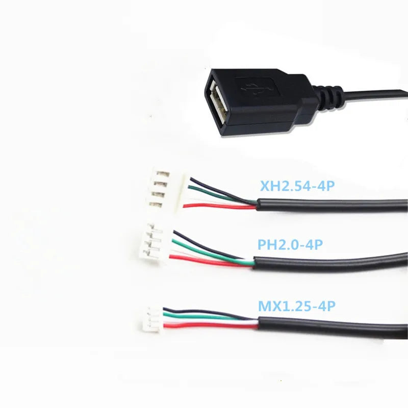 1PCS 30CM USB Female Jack To XH2.54 PH2.0 Dupont 2.54 4P Wire Cable Harness Peaceful Pleasures Health and Wellness