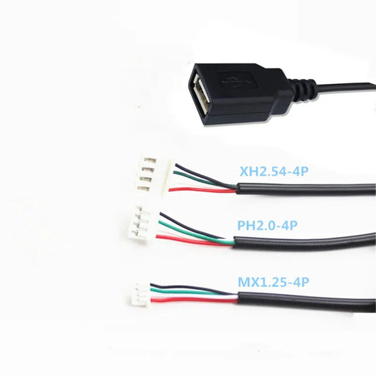 1PCS 30CM USB Female Jack To XH2.54 PH2.0 Dupont 2.54 4P Wire Cable Harness Peaceful Pleasures Health and Wellness