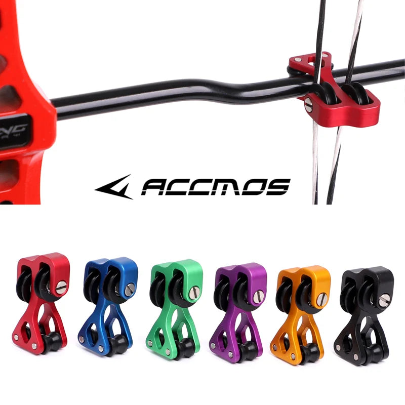 Aluminum Alloy Archery Hunting Roller Glide Bow String Separator