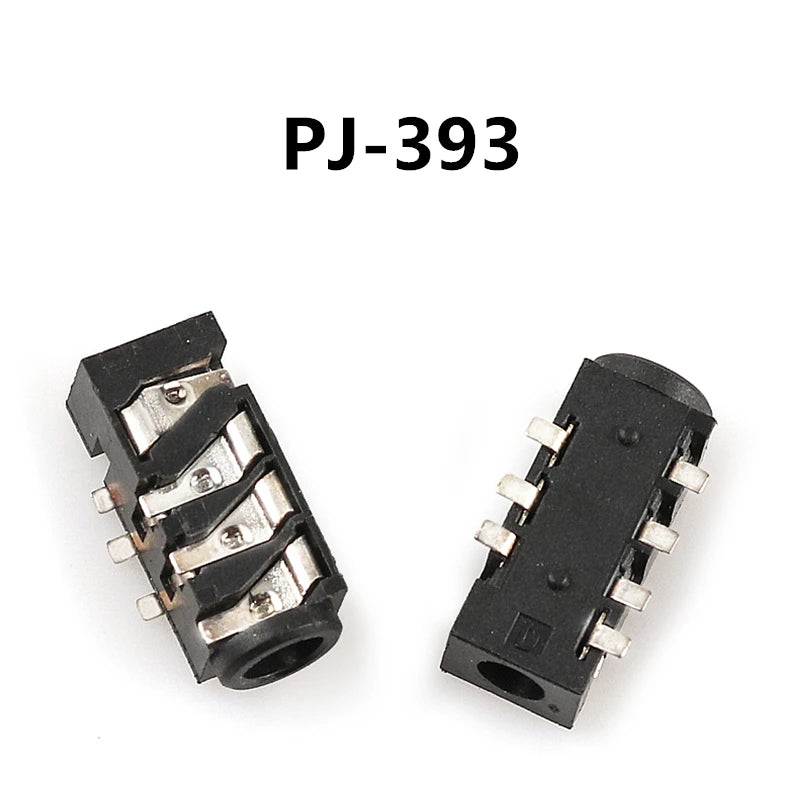 10pcs Headphone Jack 3.5mm PJ PJ313 PJ320 PJ325 PJ326 PJ327 PJ358 PJ392 PJ342 Audio and Video Female Dual Channel Stereo Jack Peaceful Pleasures Health and Wellness PJ-393