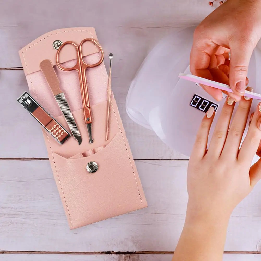 16-in-1 Manicure & Pedicure Set – Stainless Steel Nail Kit