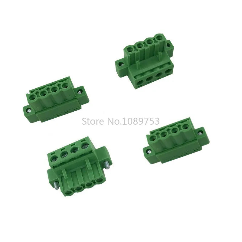 5sets 5.08 Through-wall Welding-free Terminal 2P/3P/4P/5P/6P/7P/8P/10P 2EDGWC 5.08mm Fixed Terminal on The Plug-in Panel Peaceful Pleasures Health and Wellness