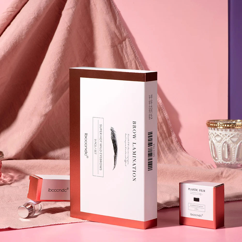 New Eyebrow Perm Kit Semi-Permanent Brow Lamination Brows Lifting Perming Setting Cream Tools Set Salon Home Use Peaceful Pleasures Health and Wellness