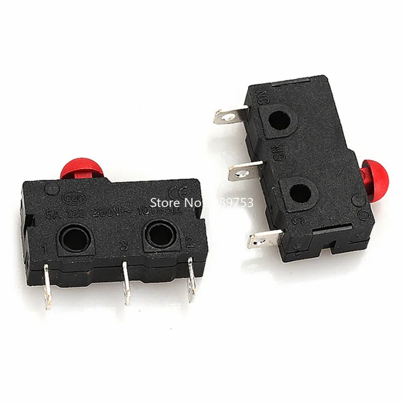 5Pcs Mini Micro Limit Switch NO NC 3P Terminals SPDT 5A 125V 250V Roller Arc lever Snap Action Push Micro switches Peaceful Pleasures Health and Wellness