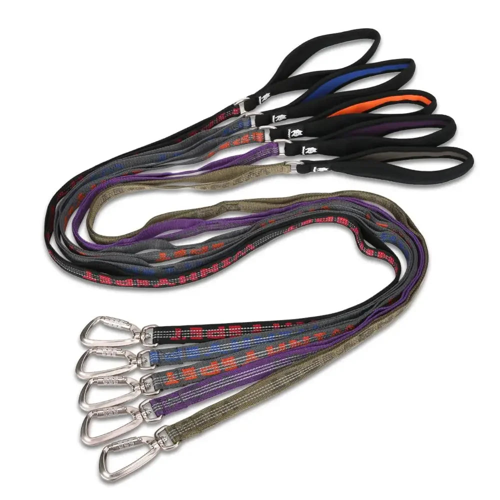 Truelove 3M Reflective Heavy-Duty Dog Leash with Carabiner YL1832 Dog Leashes Peaceful Pleasures Health and Wellness