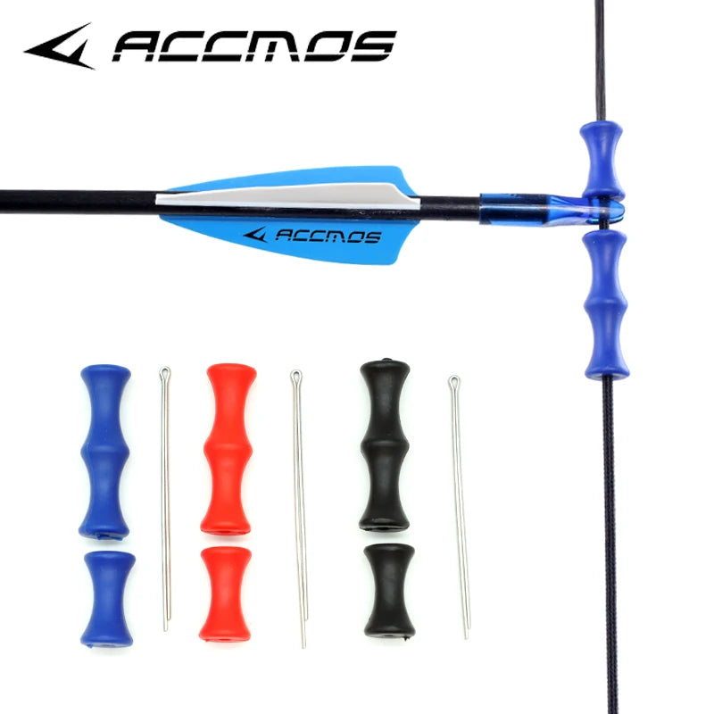 Bowstring Finger Tab Guard Saver Protective Silicon Release Archery