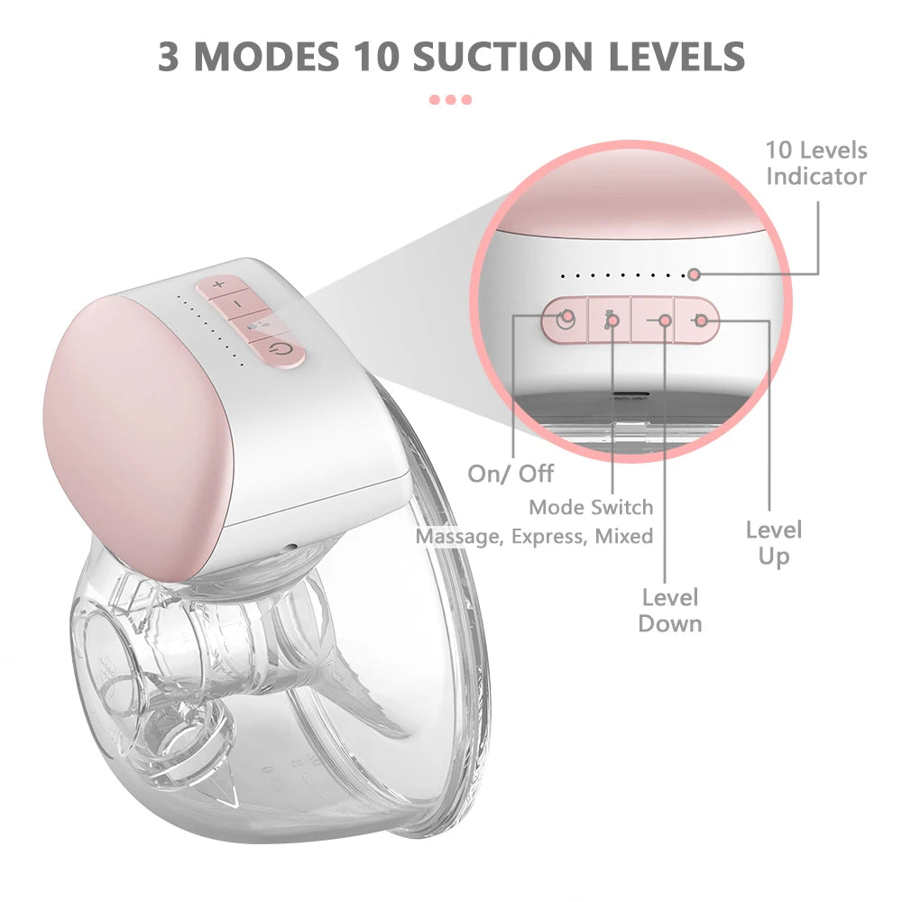 BB-P1 Wearable Hands-Free Electric Breast Pump | BPA-Free