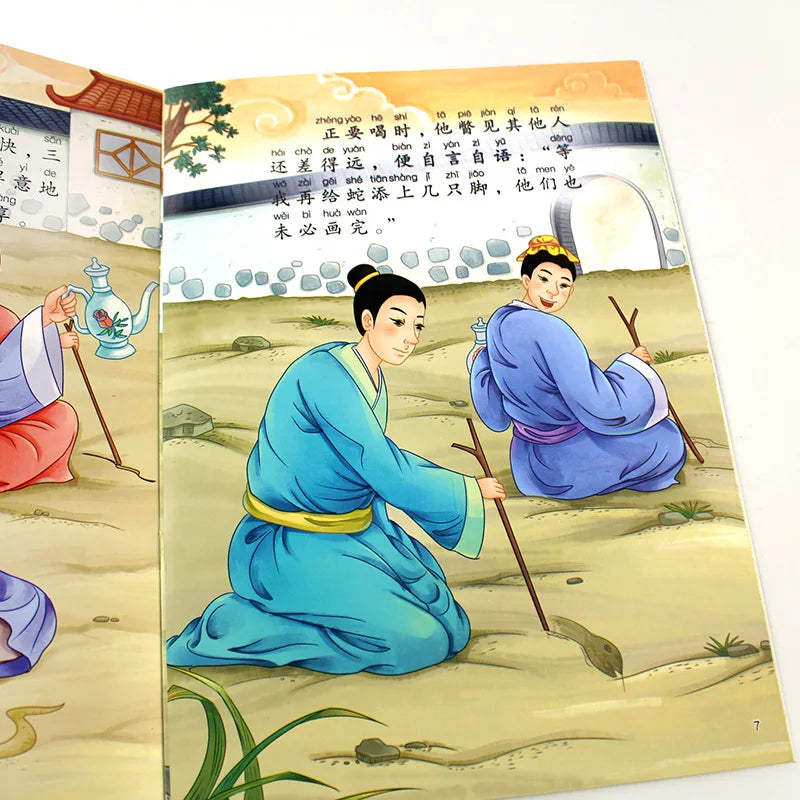 Books Kids Bedtime Story Read Chinese Character Classic Idiom Fairy