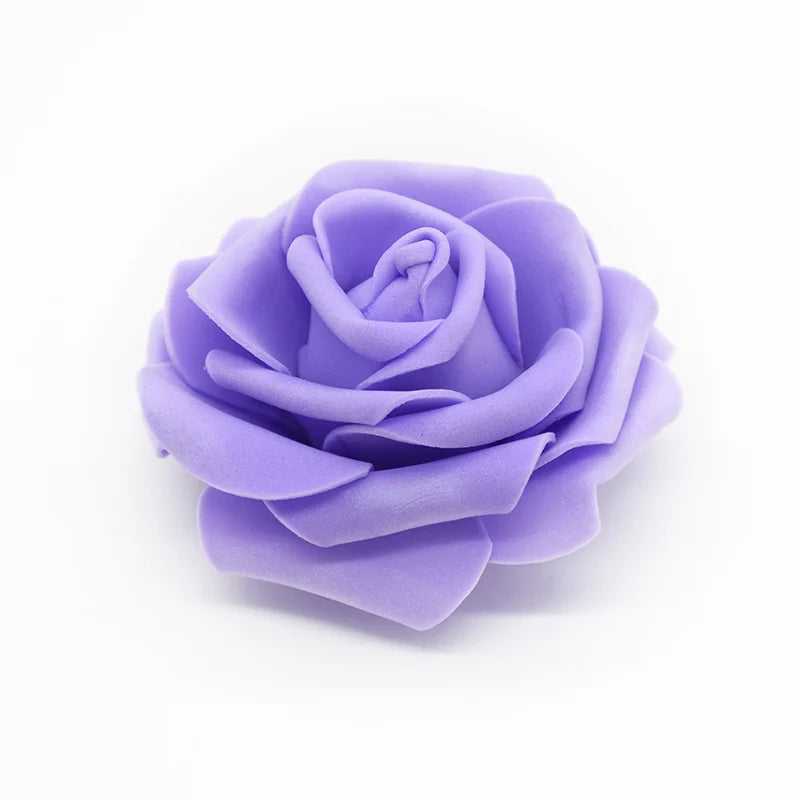 Artificial Silk Rose Heads 20/40PCS – Wedding & Home Decor
