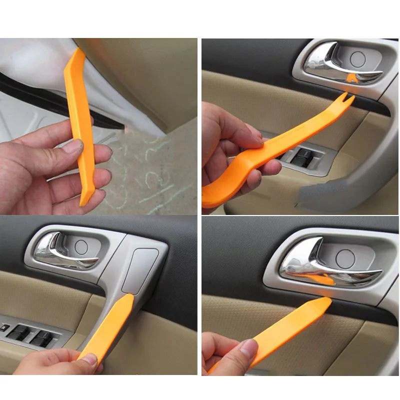 4-Piece Car Interior Trim Removal Tool Set – Panel & Dash Pry Kit