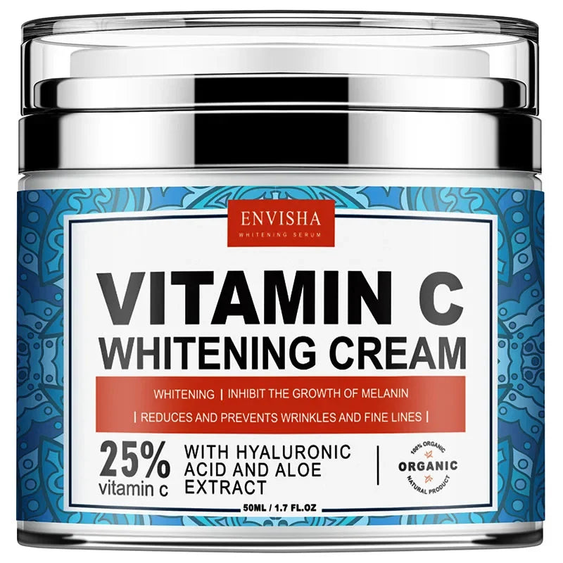 ENVISHA Neck & Face Cream – Retinol, Collagen & Vitamin C 50ml Face Cream Peaceful Pleasures Health and Wellness
