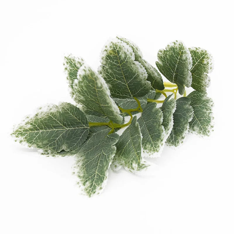 Artificial Silk Rose Leaf Stems – Wedding & Home Décor (50/100pc)