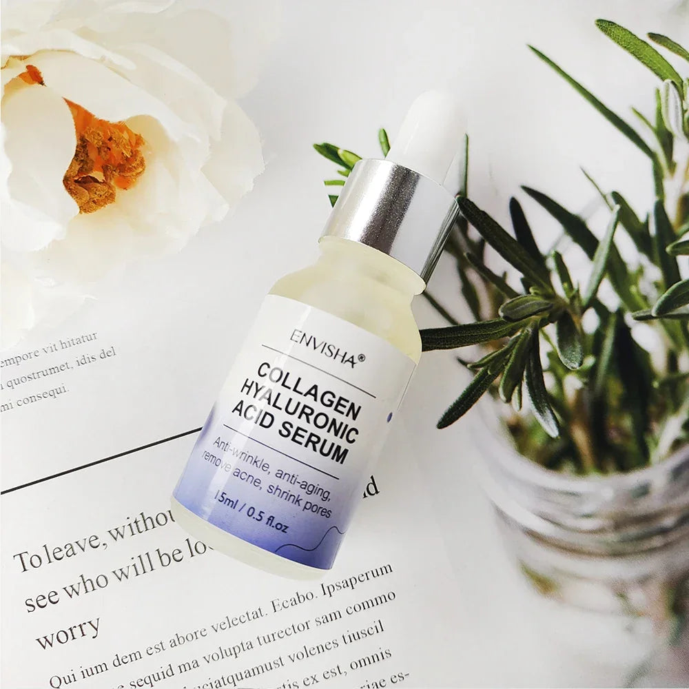 ENVISHA Anti-Aging Face Serum – Collagen, Hyaluronic Acid & Retinol 15ml Face Serum Peaceful Pleasures Health and Wellness