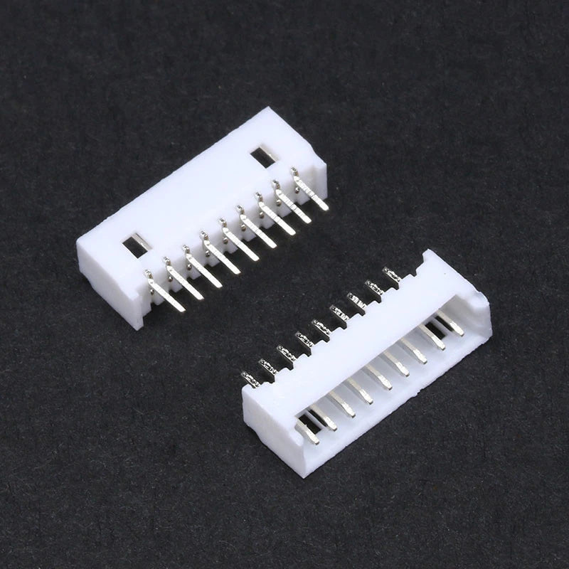 50Pcs Micro JST 1.25mm 2P 3P 4P 5P 6P 7P 8P 10P straight Pin Female Connector FOR PCB BOARD White 1.25 Peaceful Pleasures Health and Wellness