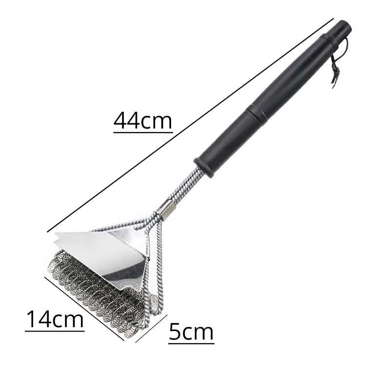 Grill Brush and Scraper, Best BBQ Cleaner, Perfect Tools for All Grill Types, Including Weber, Ideal Barbecue Accessories Peaceful Pleasures Health and Wellness D China Mainland