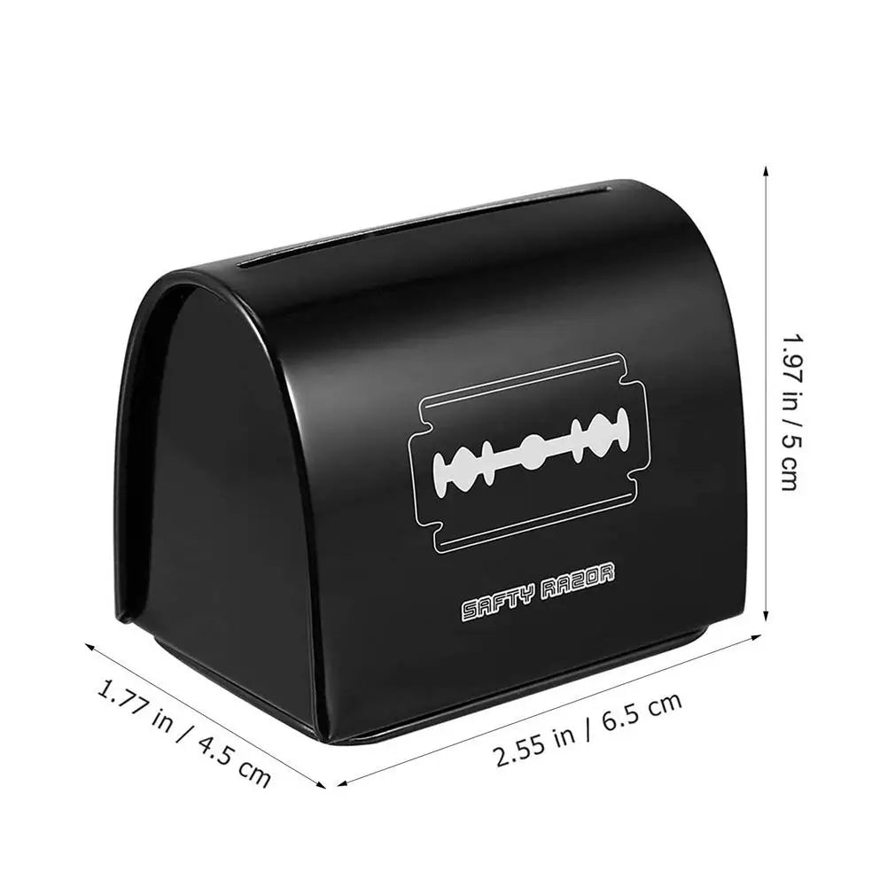 Safety Razor Blade Disposal Case – Iron Recycling Storage Box