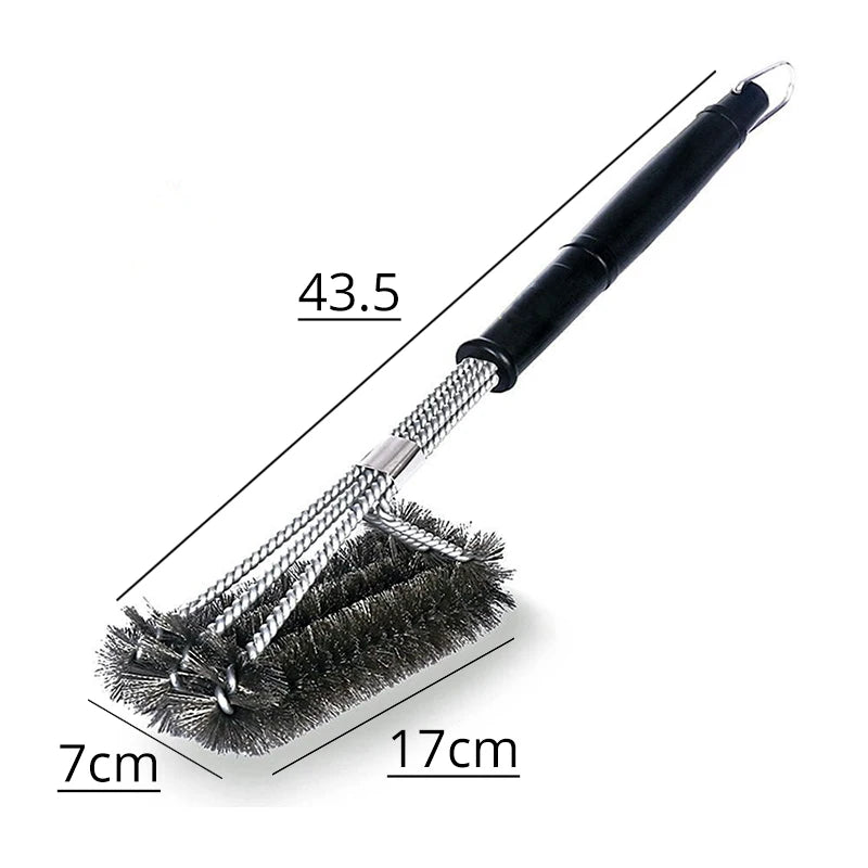 Grill Brush and Scraper, Best BBQ Cleaner, Perfect Tools for All Grill Types, Including Weber, Ideal Barbecue Accessories Peaceful Pleasures Health and Wellness G China Mainland