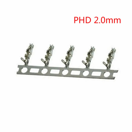 100PCS PHD2.0 Terminal Double Row 2.0 Mating Terminal PHD 2.0mm Double Row Connector Crimping Head Insert Spring Peaceful Pleasures Health and Wellness Default Title