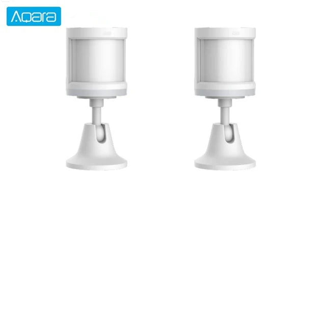 Aqara Motion Sensor Smart Human Body Sensor ZigBee Body Movement Wireless Fp1 High Presence Sensor For Xiaomi Mijia Linptech Peaceful Pleasures Health and Wellness 2pcs Aqara body China Mainland