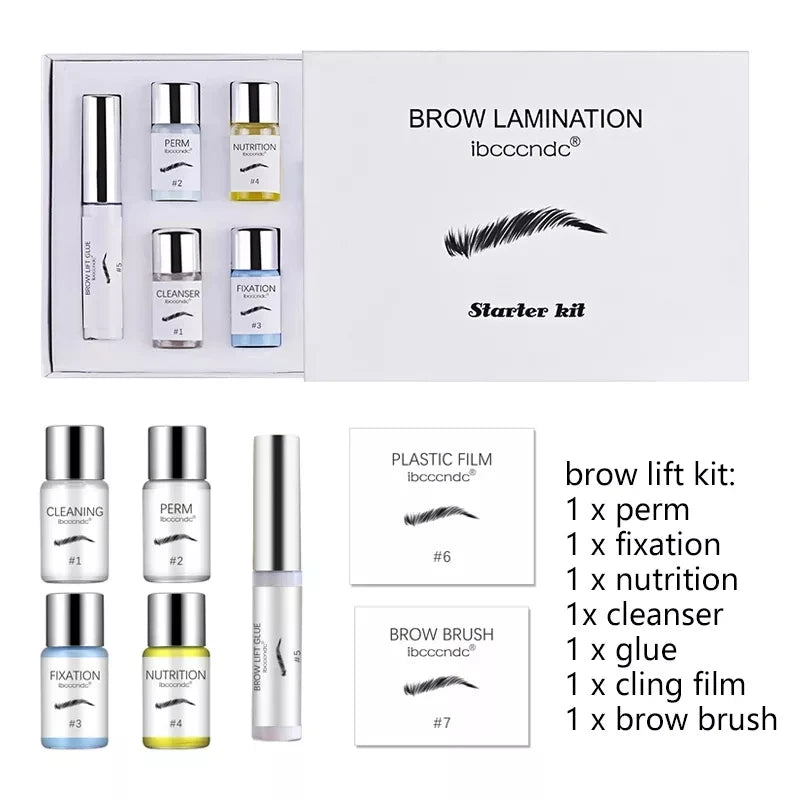 Pro Lash Lift Perming Eyelash Lifting Brow Lamination Kit Curling Eye lash Keratin Perming Lotion for Home Use Peaceful Pleasures Health and Wellness