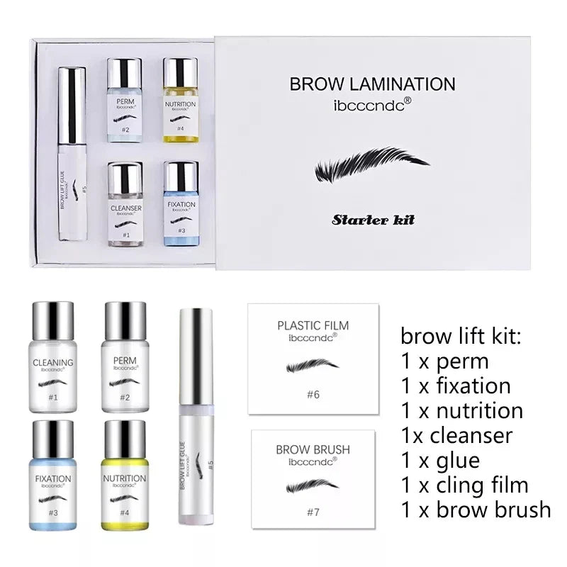 Lash Lift & Brow Lamination Kit – Keratin Curling Set
