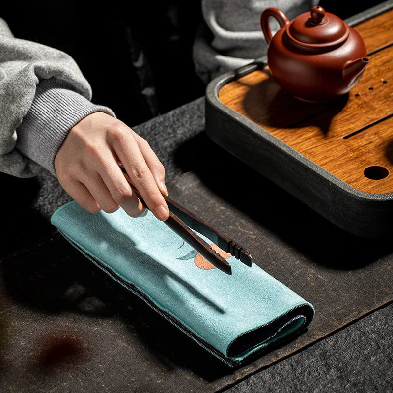 Chinese Suede Tea Towel – Super Absorbent Kitchen Cleaning Cloth