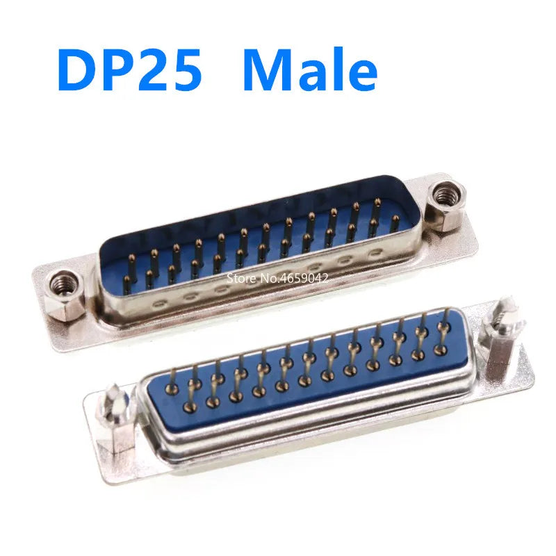 5Pcs DB9 DB15 DB25 DB37/9/15/25/37 Pin Straight 180 Degree Male Female Plug D-sub PCB Mounting Connector DP9 DP15 DP25 DP37 Peaceful Pleasures Health and Wellness