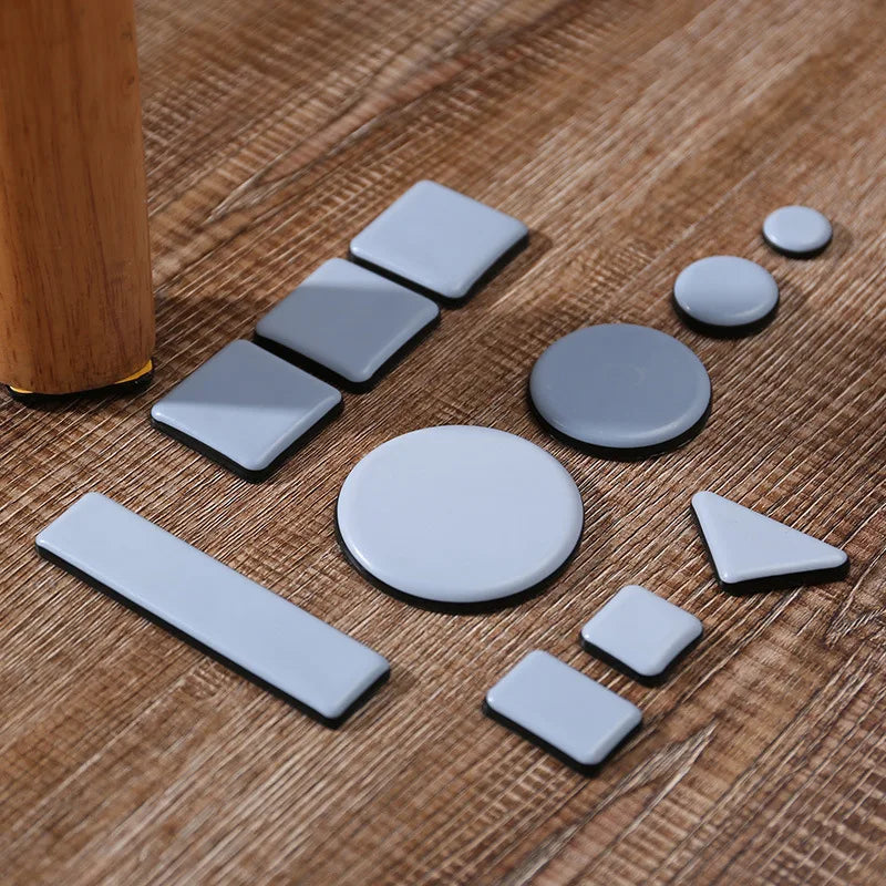 4-Pack Self-Adhesive Rubber Floor Protector Pads – Furniture Glides