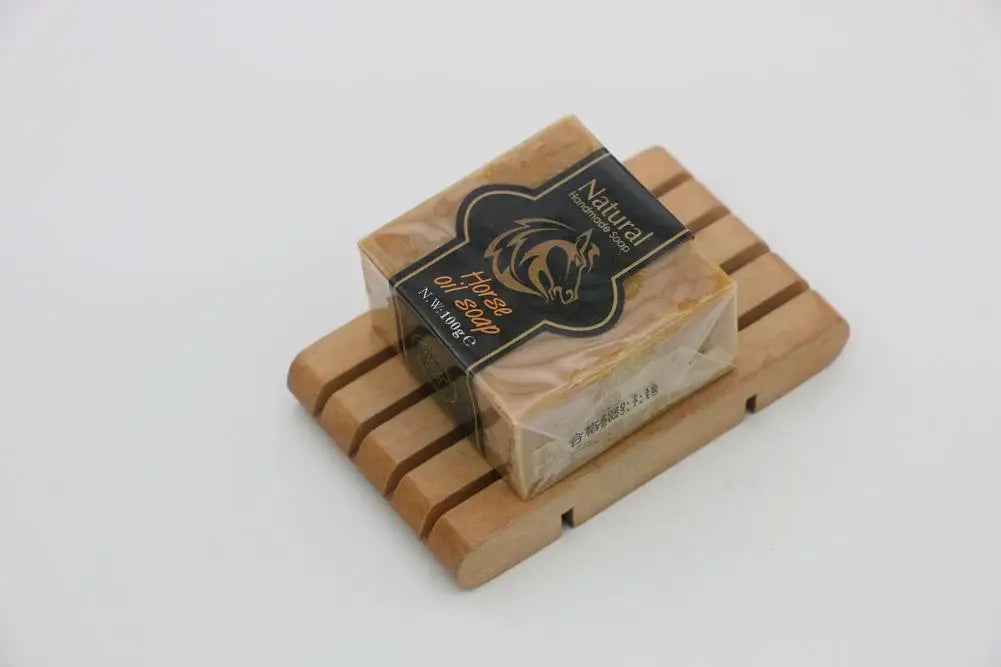Natural Handmade Soap – Bamboo Charcoal, Chamomile & Volcanic Mud