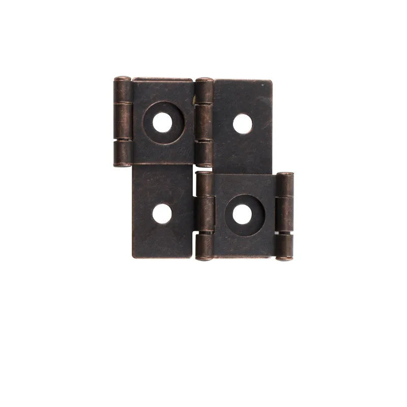 2-Pack Decorative Butt Hinges for Jewelry Boxes & Cabinets