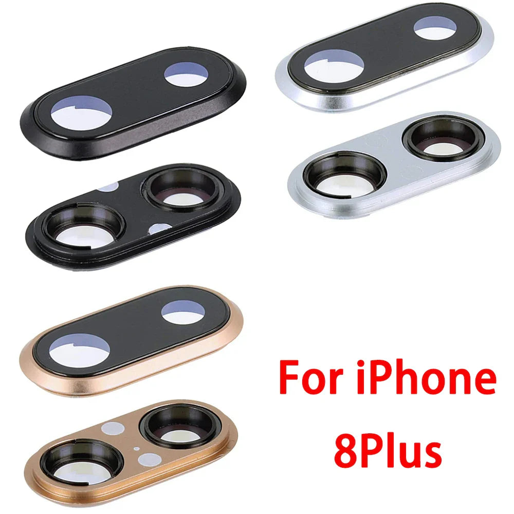 iPhone 6/6s/7/8 Series Rear Camera Lens Glass Cover with Frame