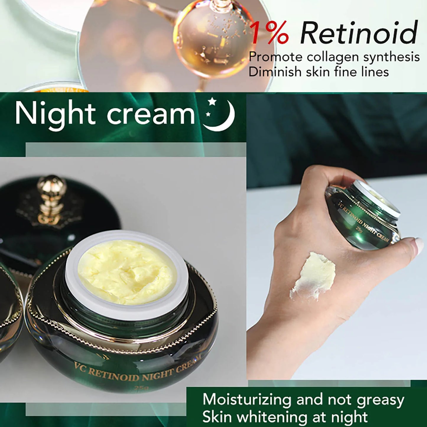 AILKE Retinol Brightening Face Cream Set – Firming & Anti-Aging