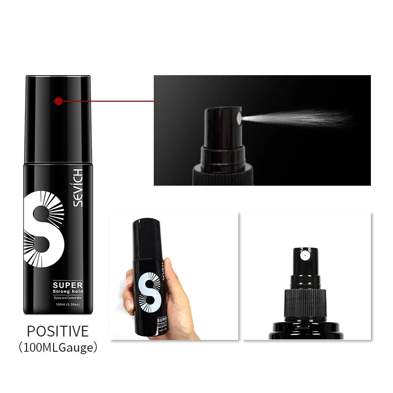 Sevich 100ml Strong Hold Hair Styling Spray – Unisex