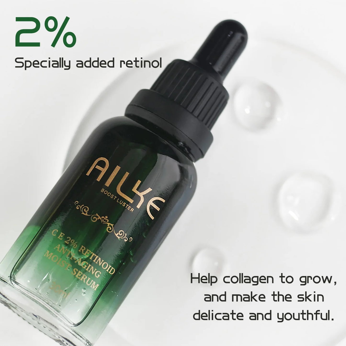 AILKE Retinol Face Serum | Brightening, Firming & Dark Spots
