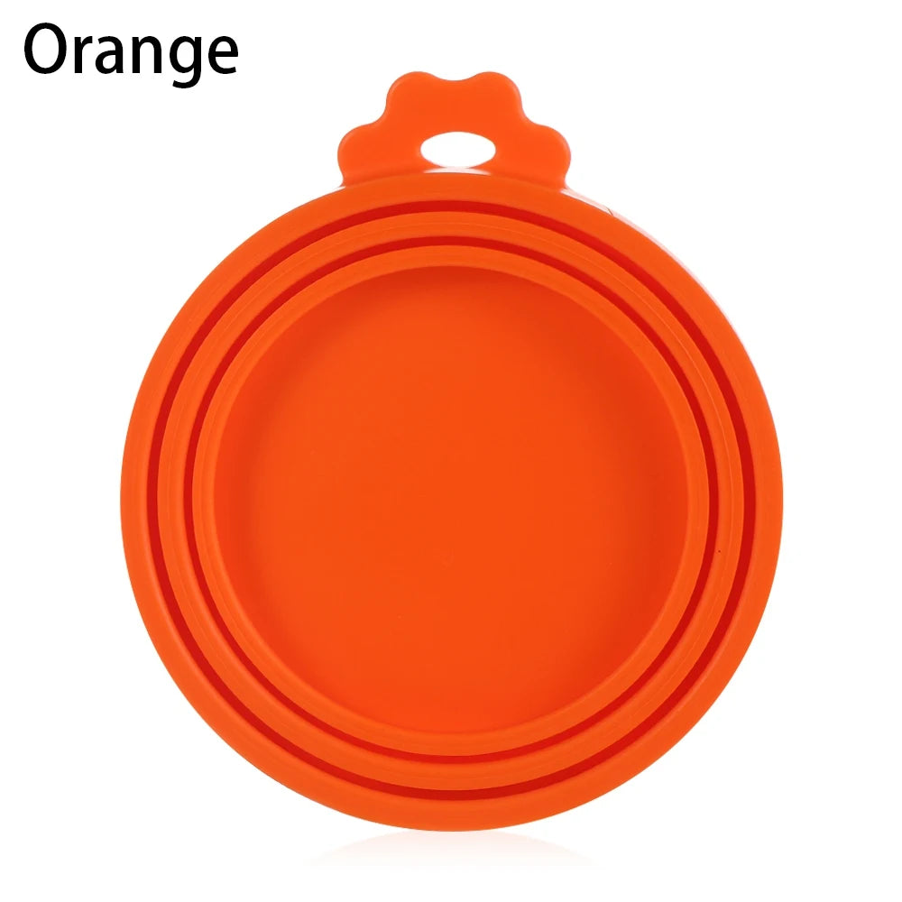 3-in-1 Silicone Can Lids – Reusable Food & Pet Can Covers