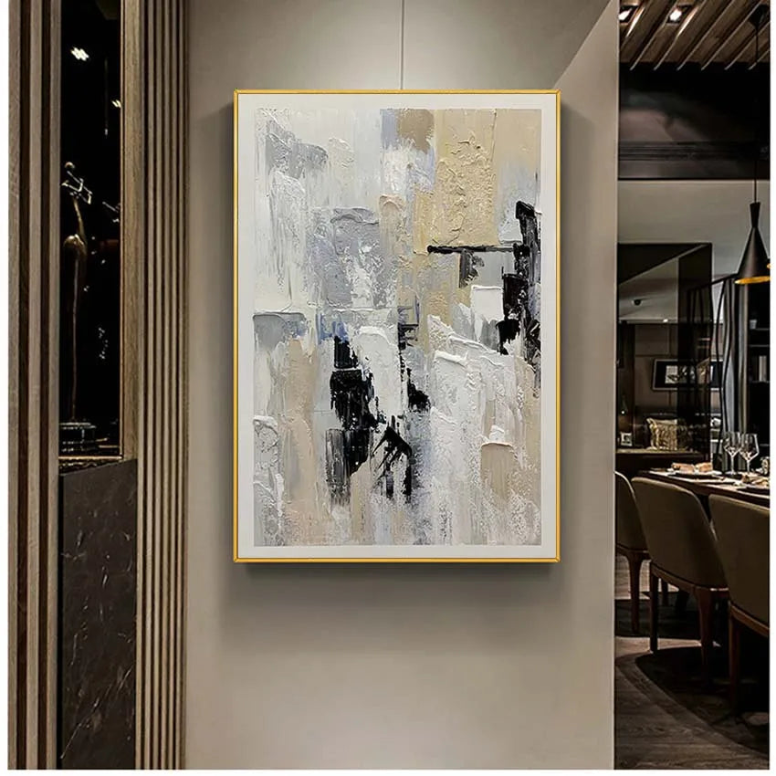 Abstract Handmade Canvas Frameless Oil Painting Wall Decoration, Art Picture, Size Can Be Customized to hang in the Hotel Ro Peaceful Pleasures Health and Wellness