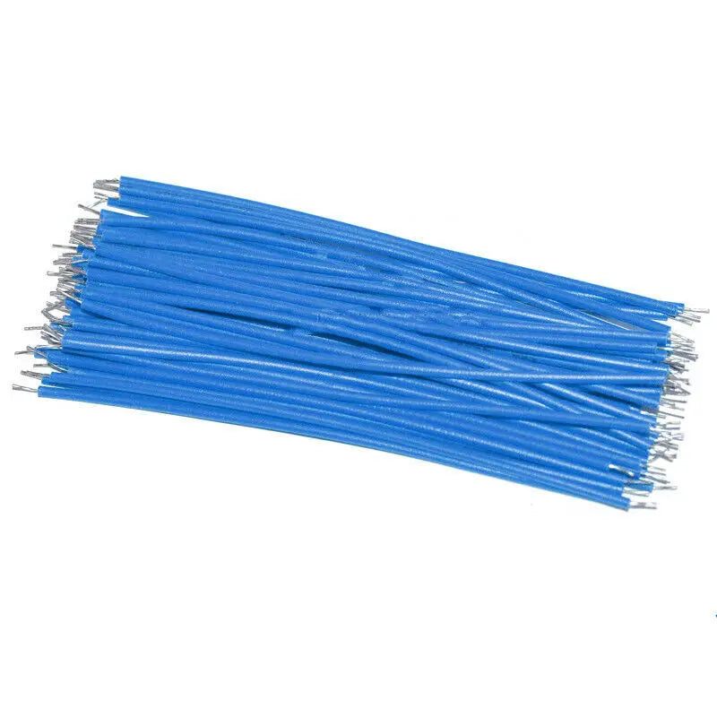 50Pcs 22AWG Tin-Plated PCB Solder Cable 1007-22AWG 5/10/15/20cm Fly Jumper Wire Cable Tin Conductor Wires Connector Wire Peaceful Pleasures Health and Wellness Blue 10cm