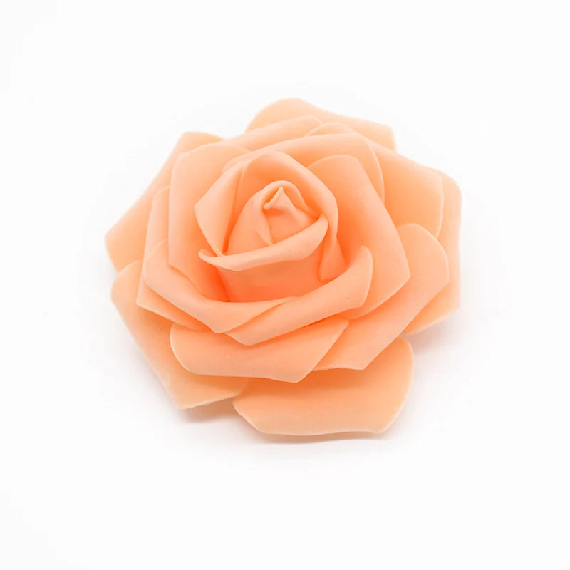 Artificial Silk Rose Heads 20/40PCS – Wedding & Home Decor