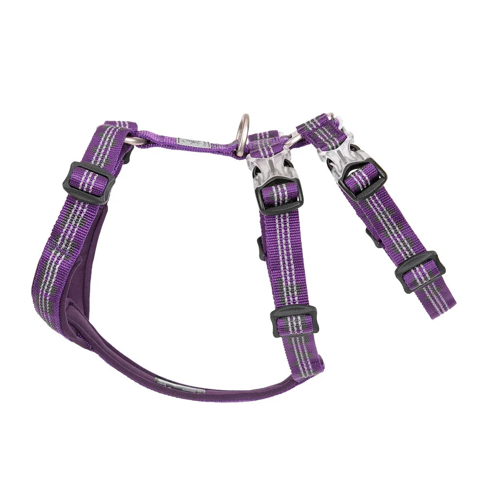 TRUELOVE Pet Best Double H Trail Runner No-Pull Dog Harness 3M Reflective with Premium Material Small Medium Large Dogs YH1804 Peaceful Pleasures Health and Wellness Purple XL China Mainland