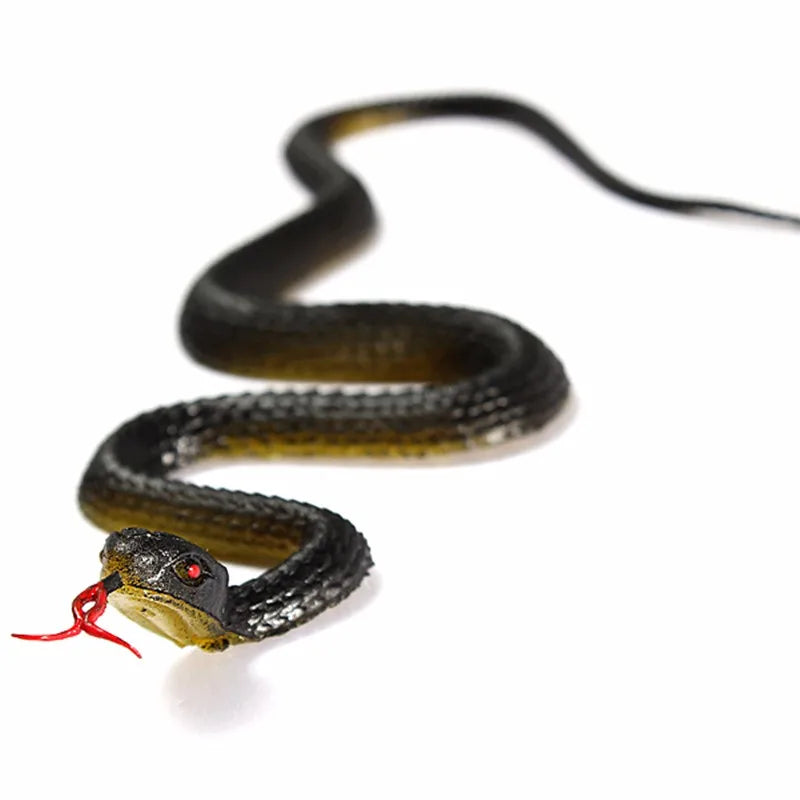 Realistic Plastic Tricky Toy Fake Snakes Boa Rattlesnake Model