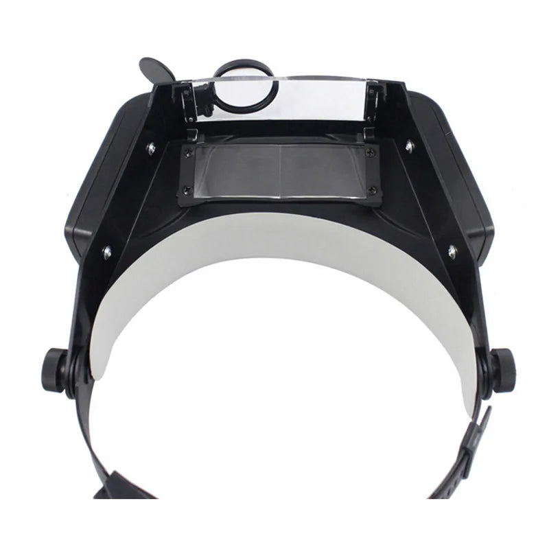 Optical ABS Multiple Head-mounted Magnifying Glass LED Reflective Lens Surgery Loupe Peaceful Pleasures Health and Wellness