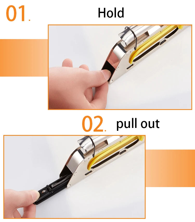 Manually Tools for Stretch Picture Frame, Stretcher Gun, Three-Piece, a Box, U-shaped Nail Peaceful Pleasures Health and Wellness