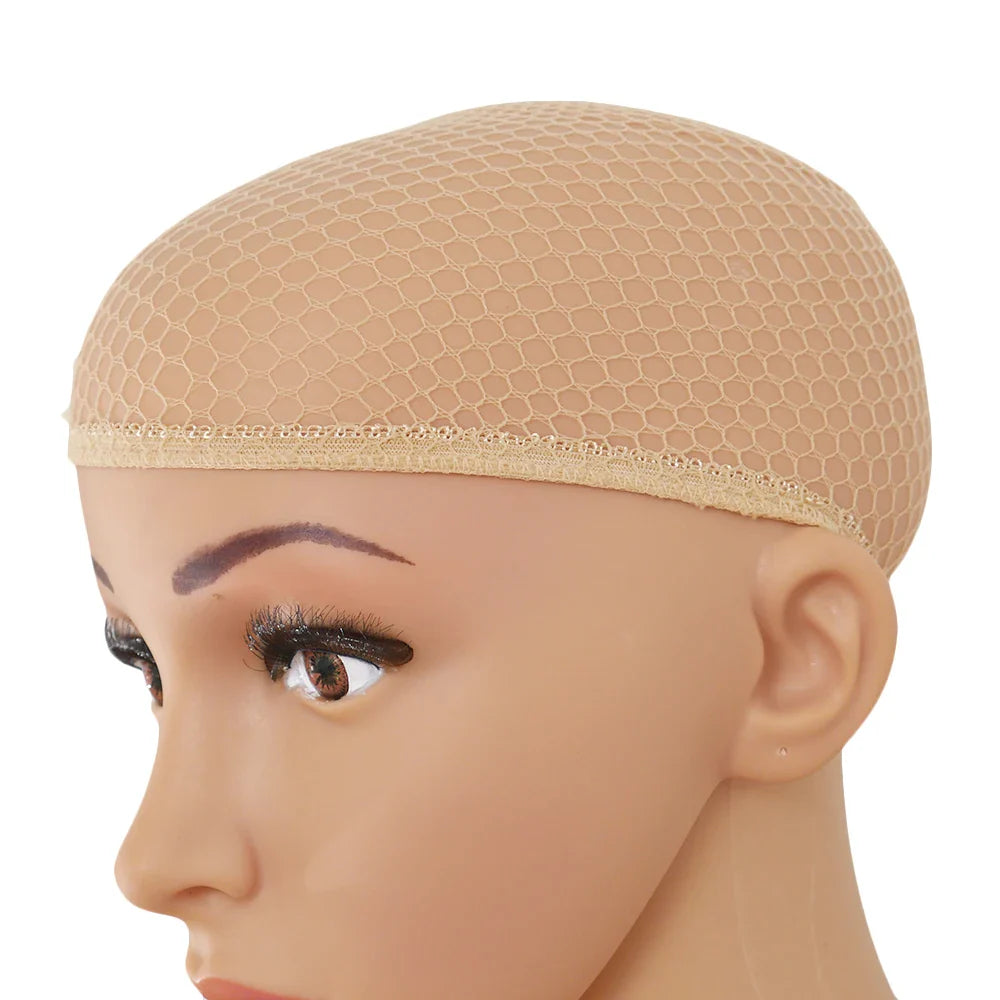 Elastic Mesh Wig Cap – Fishnet Weaving Net for Women