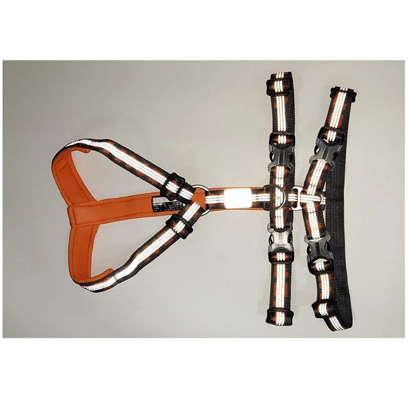 TRUELOVE Pet Best Double H Trail Runner No-Pull Dog Harness 3M Reflective with Premium Material Small Medium Large Dogs YH1804 Peaceful Pleasures Health and Wellness