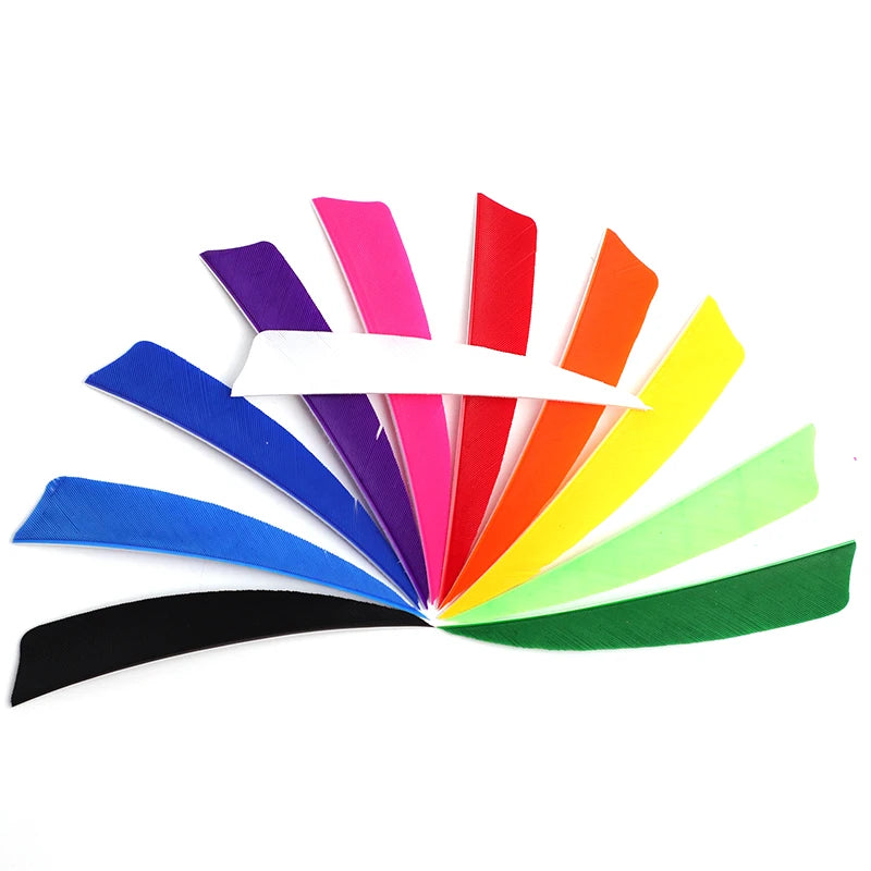 Shield Archery Arrow Feather 4 Fletching Hunting Accessories Turkey