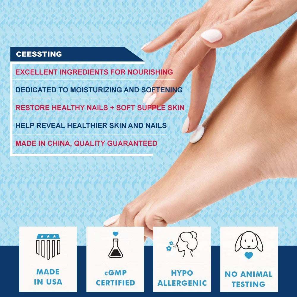 ENVISHA Foot Cream – Urea 40% for Cracked Heels & Dry Skin 120g Foot Cream Peaceful Pleasures Health and Wellness