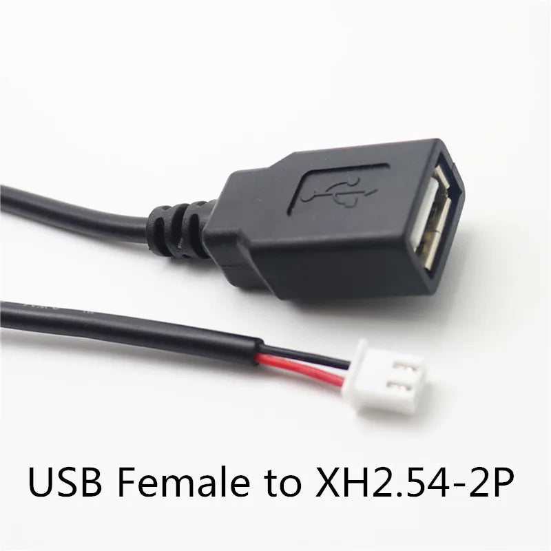1PCS 30CM USB Female Jack To XH2.54 PH2.0 Dupont 2.54 4P Wire Cable Harness Peaceful Pleasures Health and Wellness USB Female to XH 2P
