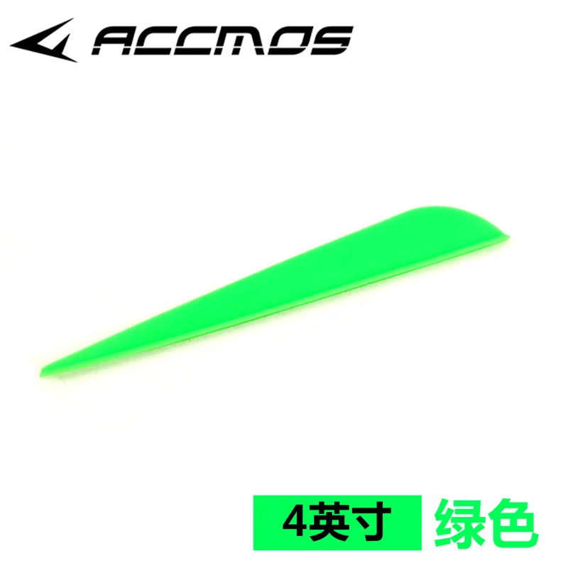 Lot Rubber Arrow Vanes 2 5 3 4 Inches Plastic Fletch Archery Feathers
