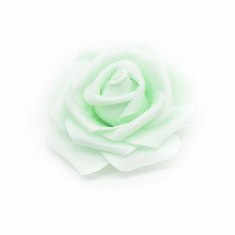 Artificial Silk Rose Heads 20/40PCS – Wedding & Home Decor