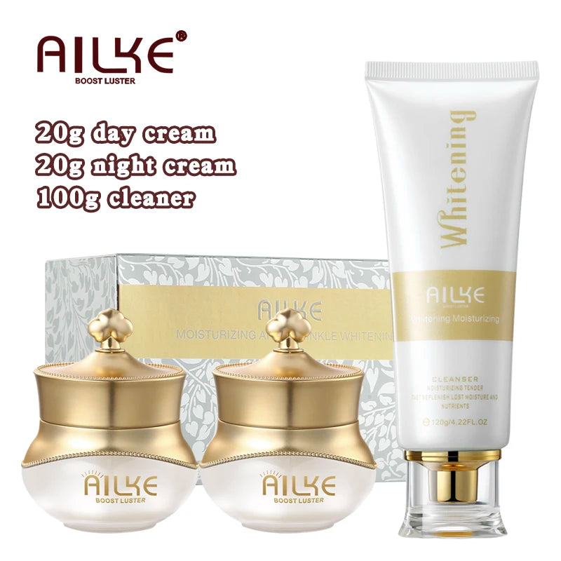 AILKE 5-in-1 Brightening Facial Skin Care Set – All Skin Types